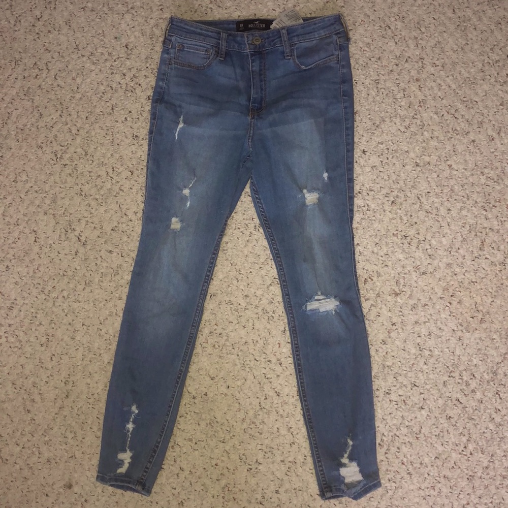 Blue Ripped Jeans